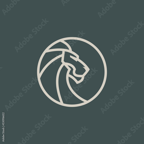 Free Download Abstract Lion Logo - GFXLoad