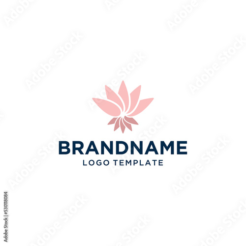 Lotus Beauty SPA Logo Vector Simple