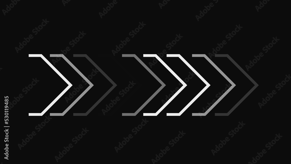 Flat 2d Animation Arrow transition background. Anime style Arrow Background. Flat 2d Animation Arrow transition background. Anime style Arrow Background.