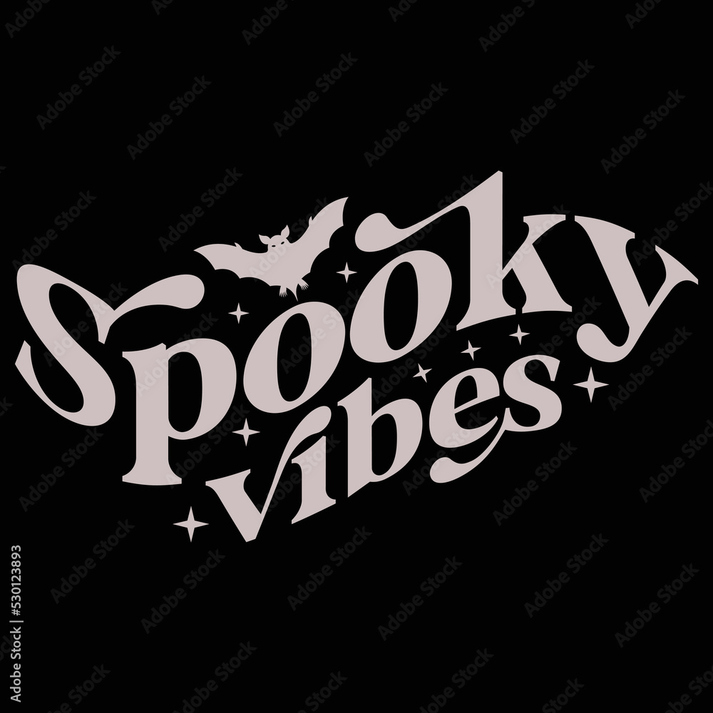 Spooky vibes Happy Halloween shirt print template, Pumpkin Fall Witches Halloween Costume shirt design
