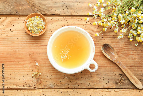 Kamillen Tee selber machen Kamillentee zubereiten Heilpflanze