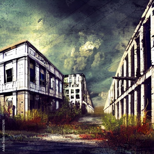 old abandoned buildings
