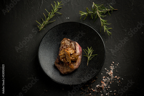 grilled tenderloin with boletus mushroom #530130021