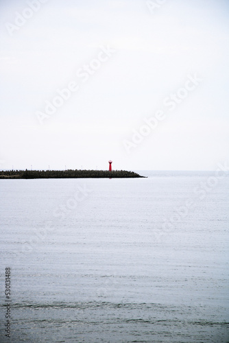 Latarnia morska na morzu Bałtyckim