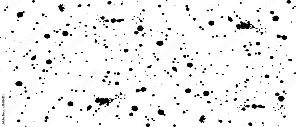 Small uneven spots and particles of debris. Abstract vector texture. Distressed uneven background. Grunge texture overlay with fine grains isolated on white background. Vector illustration. EPS10. Small uneven spots and particles of debris. Abstract vector texture. Distressed uneven background. Grunge texture overlay with fine grains isolated on white background. Vector illustration. EPS10.