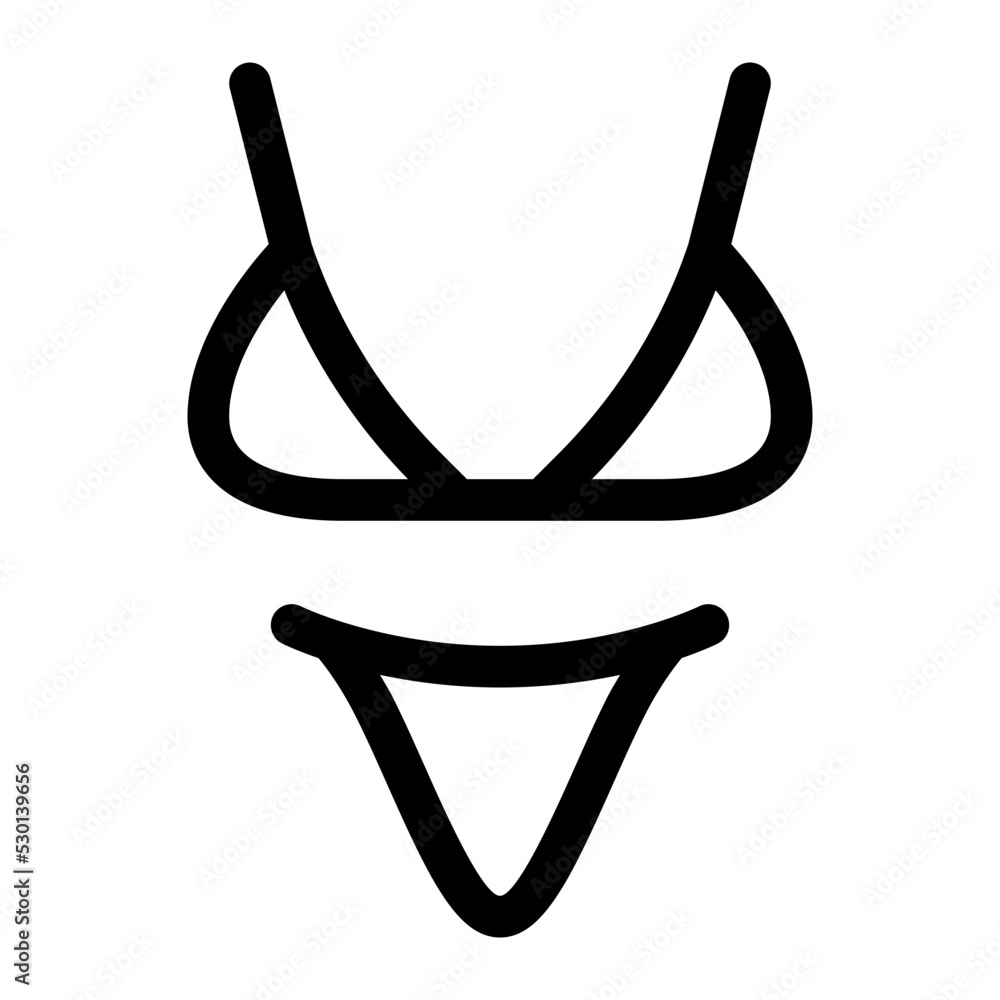 bikini icon bikini icon