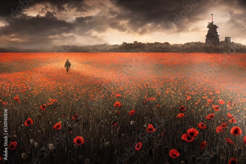 Фотография Poppy field