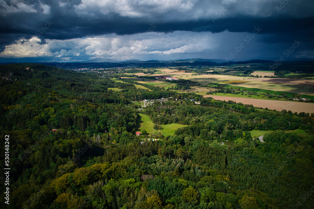 Obraz premium landscape with clouds