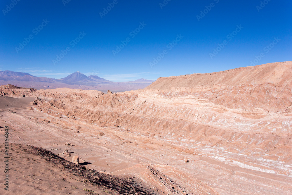 Fototapeta premium Landscape in mars valley