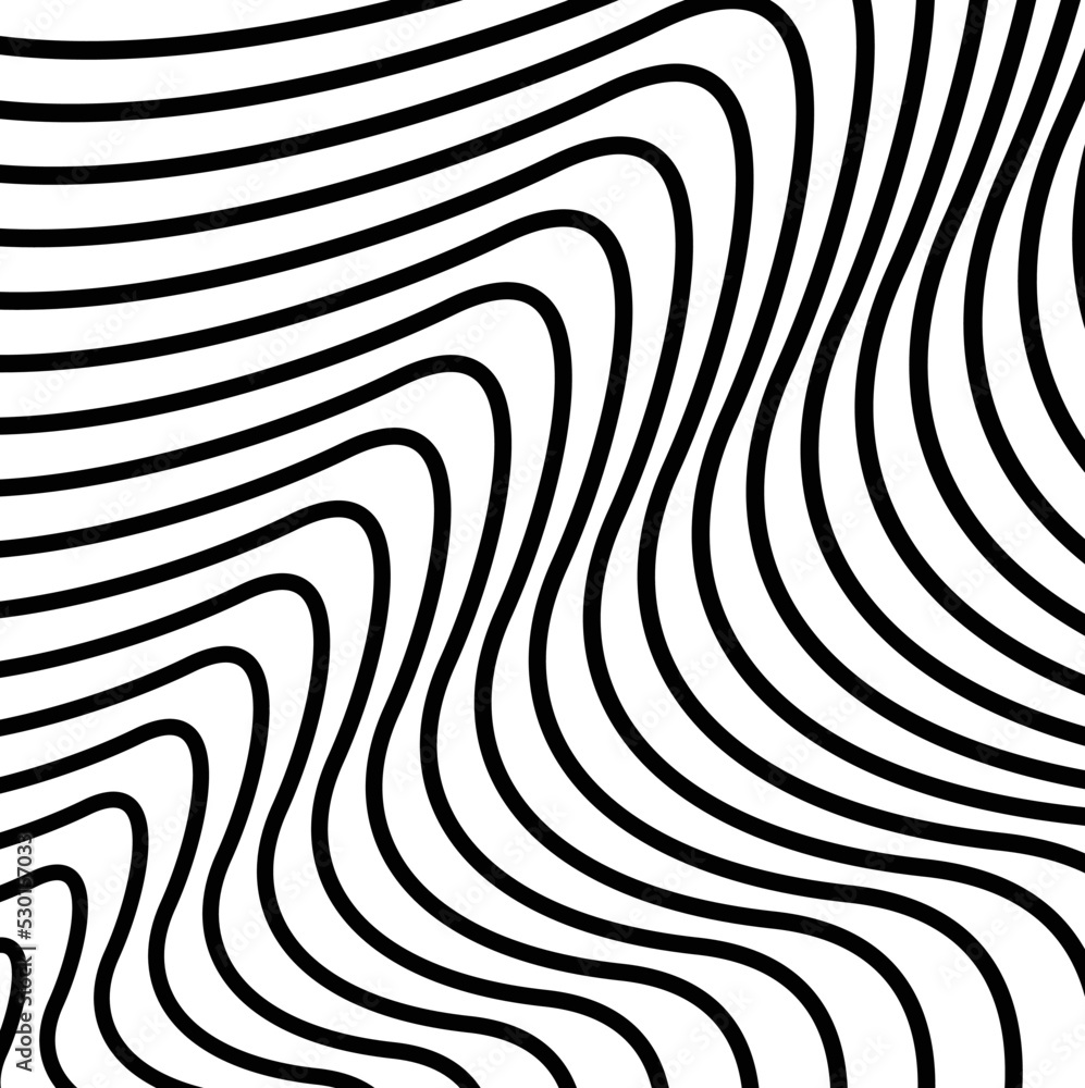black and white abstract line background