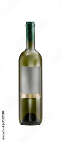 bottle of white wine