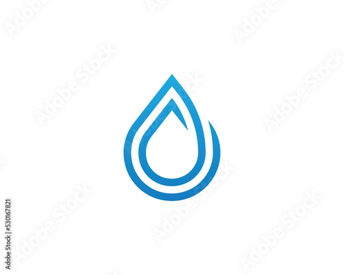  Water Drop Logo Concept symbol sign icon Design Element. Aqua, Natural, Droplet Logotype. Vector illustration template