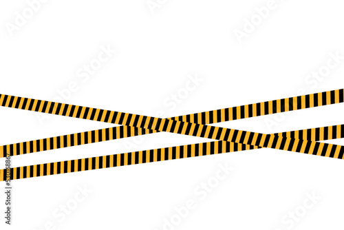 Wallpaper Mural black and yellow line tape , police stripe border Torontodigital.ca