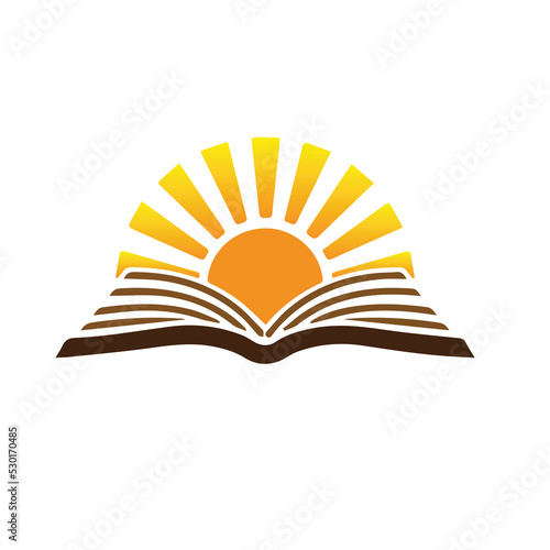 book and sun