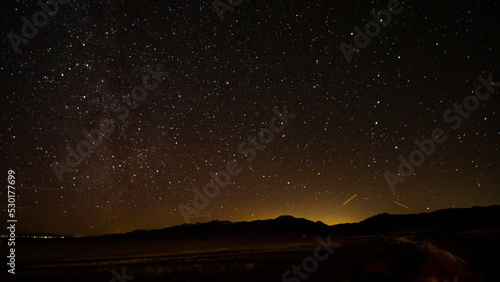 Fototapeta Naklejka Na Ścianę i Meble -  Night Sky Over Great Sand Dunes National Park