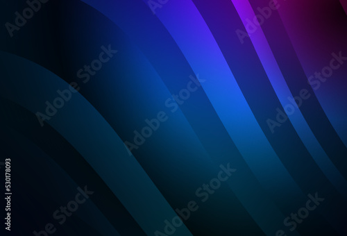 Dark Pink, Blue vector template with wry lines.