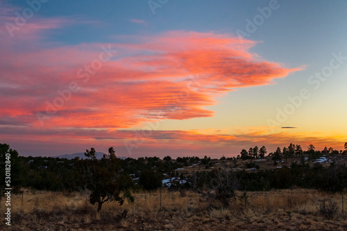 Sunset Near Los Alamos, New Mexico