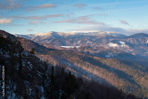 Mala Fatra mountain range in Slovakia. © Cavan