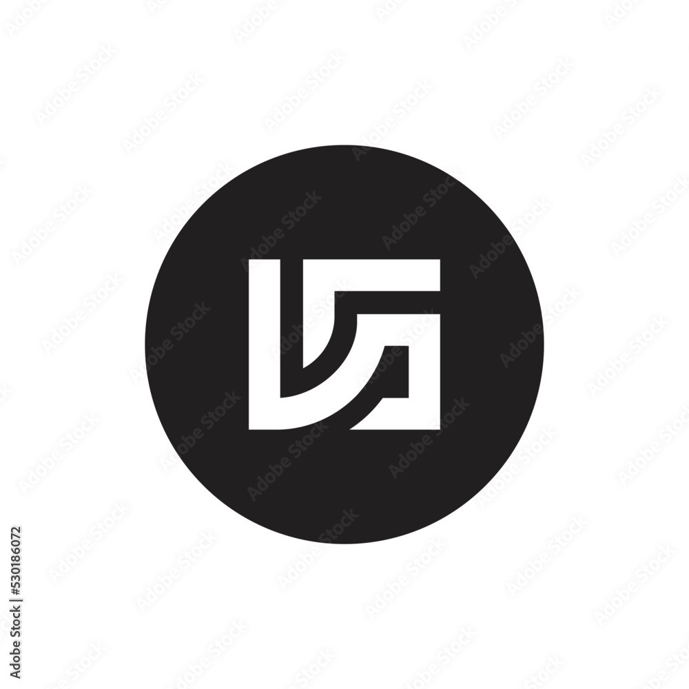 Alphabet letters initial letter logo LG - Vector Alphabet letters initial letter logo LG - Vector