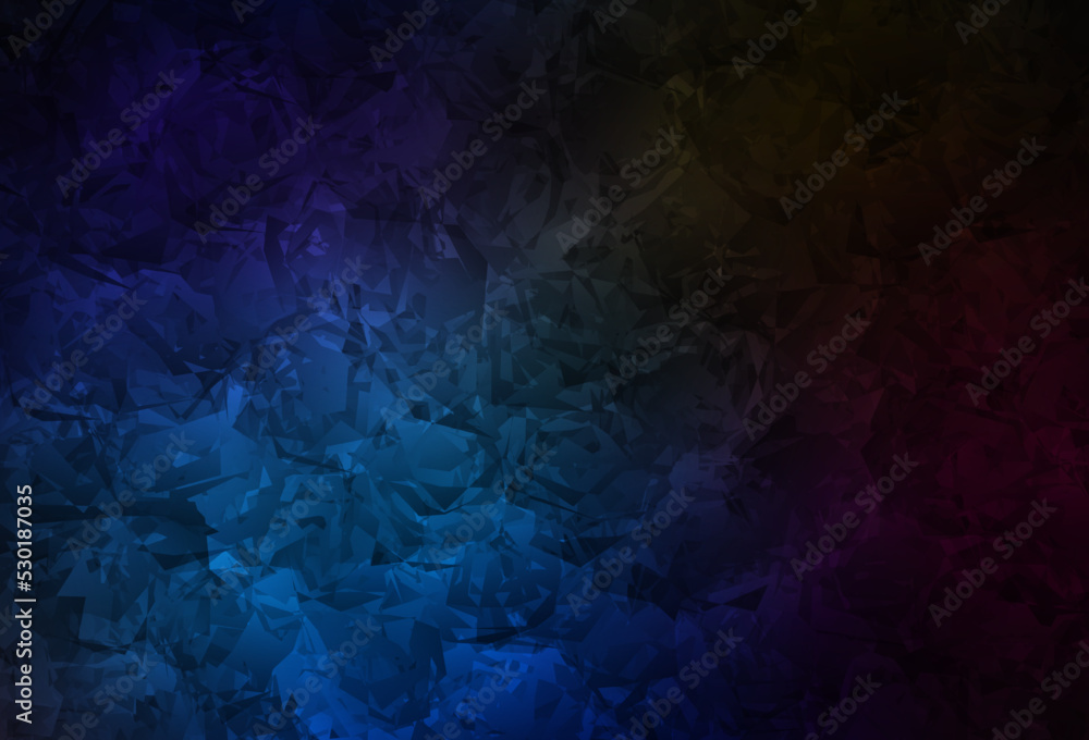 Dark BLUE vector doodle layout with roses, flowers. Dark BLUE vector doodle layout with roses, flowers.