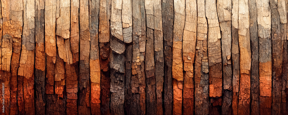 Fototapeta premium Old grunge dark textured wooden background,The surface of the old brown wood texture.