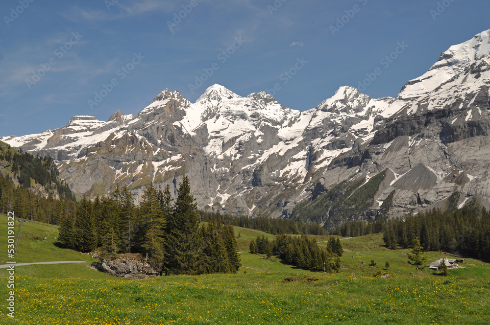 Berglandschaft Schweiz Wallis