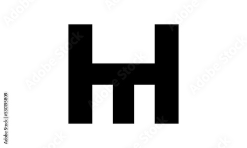 letter H&M logo alphabet