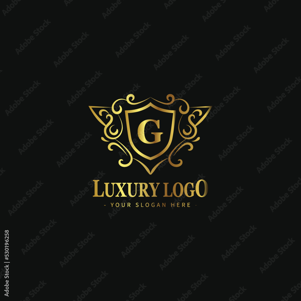 Luxury logo template. suitable for hotel logo, market logo, fashion logo, resort logo, boutique, wedding, etc Luxury logo template. suitable for hotel logo, market logo, fashion logo, resort logo, boutique, wedding, etc