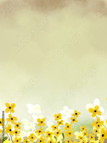 Bright and Beautiful Floral Background