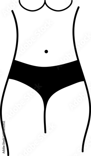 Weight loss icon. Slim lady with measuring tape icon isolated on white background..eps