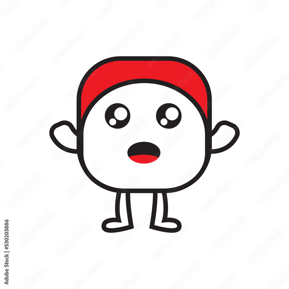 Obraz premium santa claus cartoon character vector doodle.