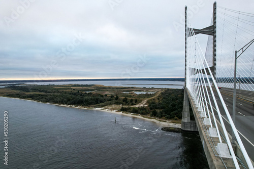 Wallpaper Mural Dames Point Bridge, Side View Torontodigital.ca