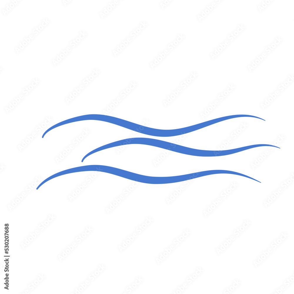 line water waves icon line water waves icon
