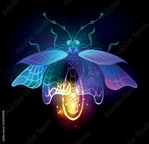 Neon firefly