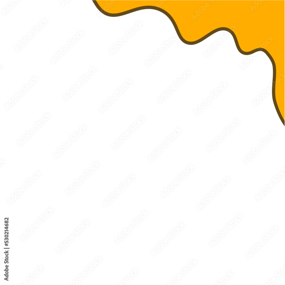 Liquid Honey Drops melting border