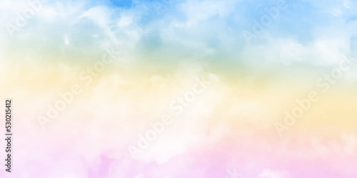 Colorful sky and beautiful cloud . landscape background for summer poster. The best view for holiday.