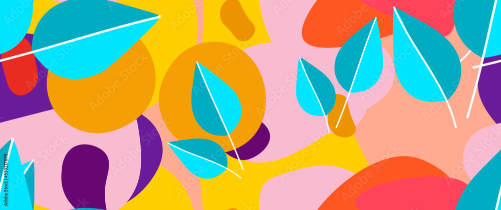 Bold Pattern Tropical Leaf Jungle Modern Motif Bold Pattern Tropical Leaf Jungle Modern Motif