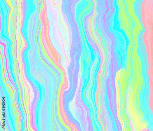Liquid aesthetic colorful marbled background