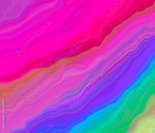 Aesthetic abstract colorful pink and blue background.