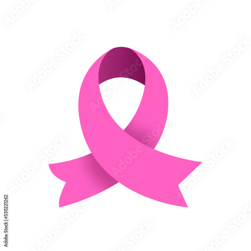 Pink lace symbolizing awareness in the prevention and fight against breast cancer. October Rose, breast cancer prevention month