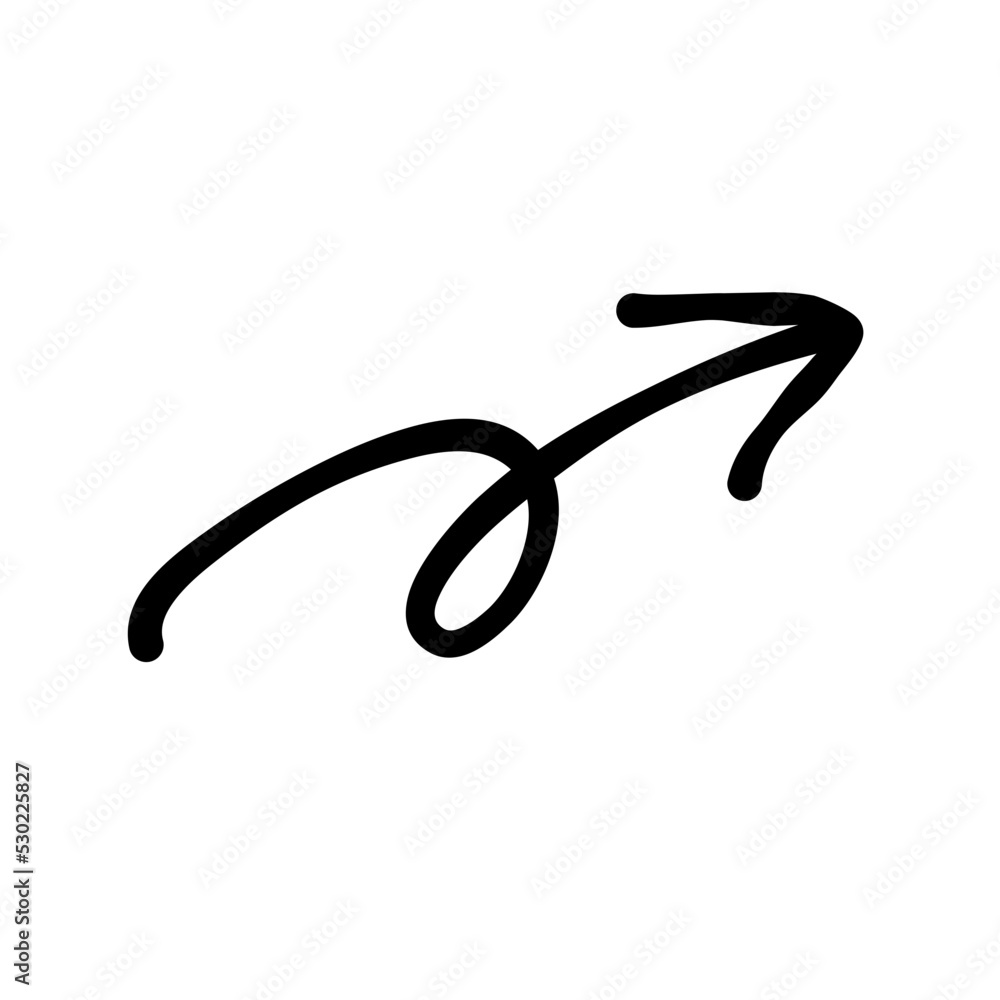 Scribble Arrow sign direction navigation Scribble Arrow sign direction navigation