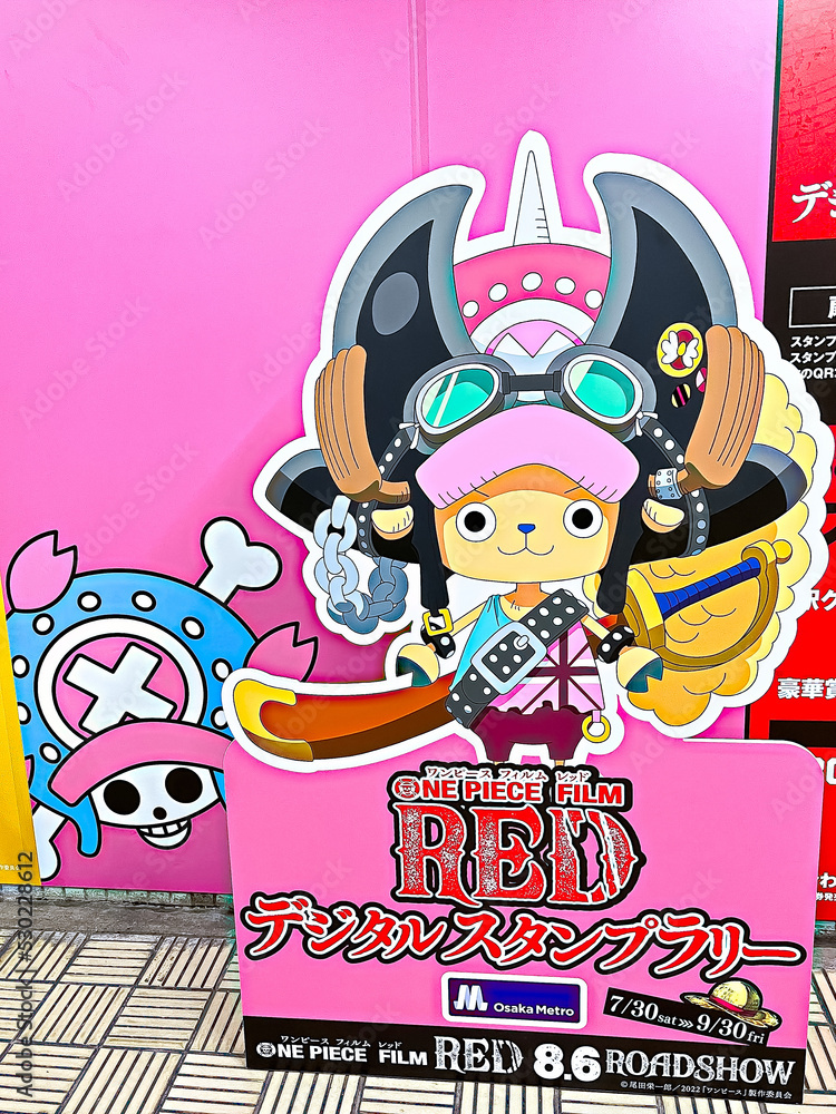 Osaka, Japan - Sep 6, 2022 : Photo of TONY TONY.CHOPPER from Japanese