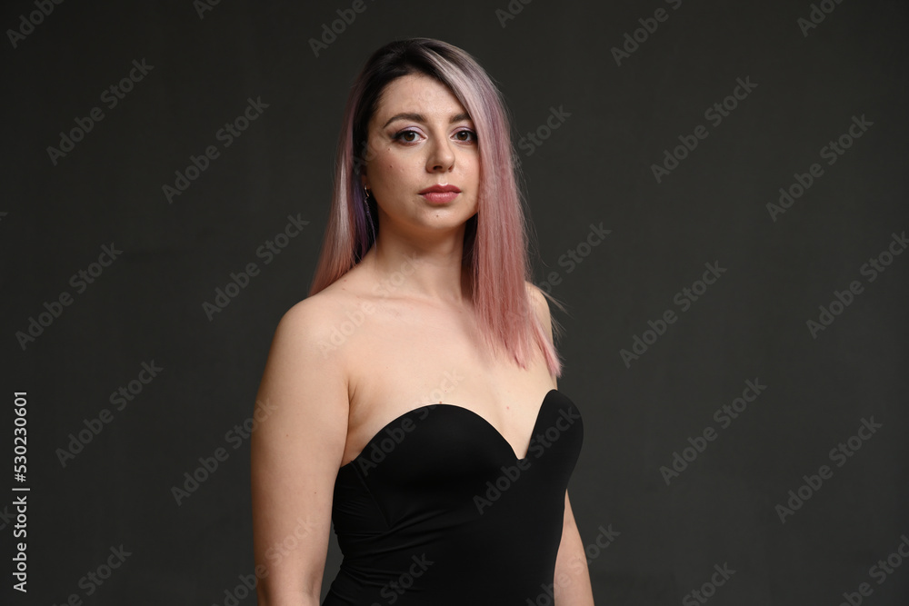 Beautiful model girl with long hair .Beauty smiling woman with blonde curly hairstyle dye .Fashion, cosmetics and makeup Beautiful model girl with long hair .Beauty smiling woman with blonde curly hairstyle dye .Fashion, cosmetics and makeup