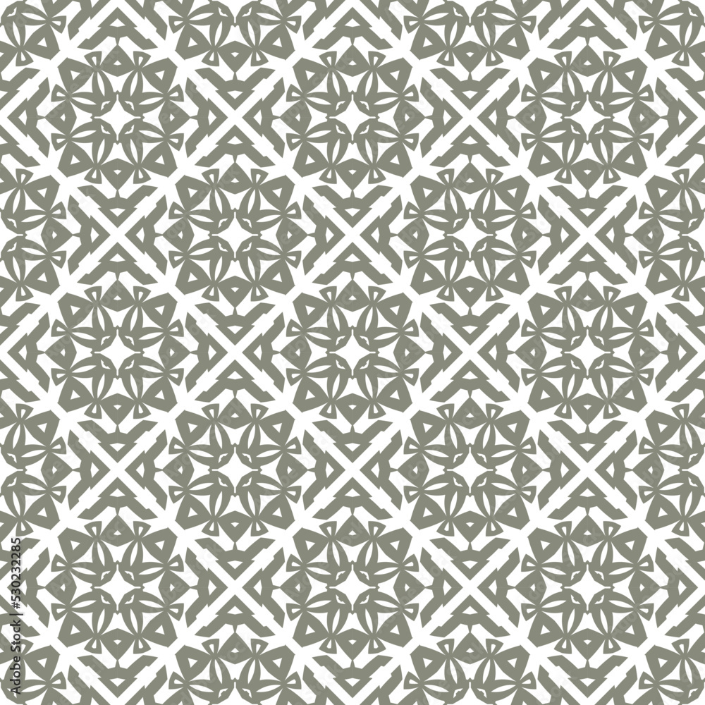 Abstract geometric pattern. A seamless background, vintage texture.