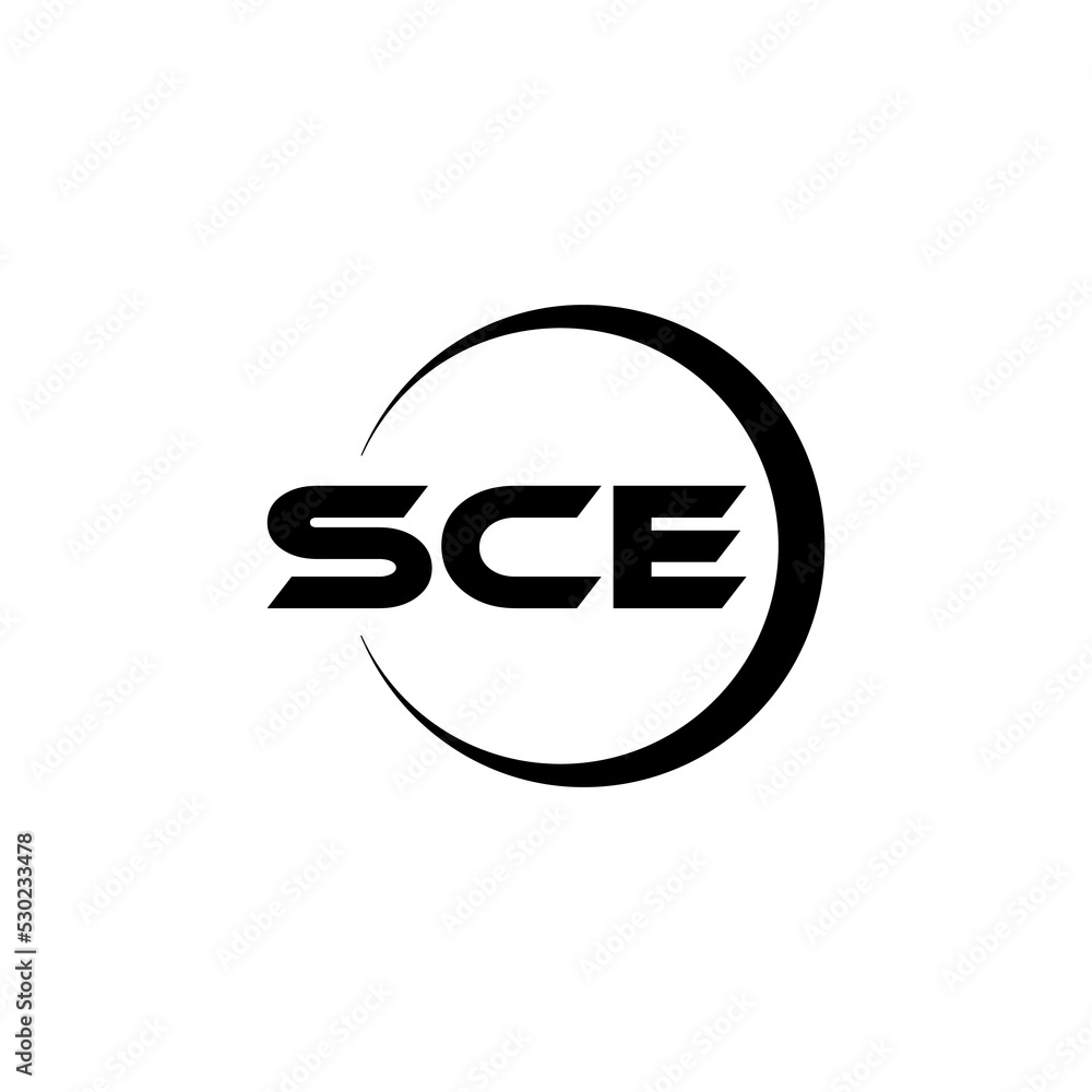 SCE letter logo design with white background in illustrator, cube logo, vector logo, modern alphabet font overlap style. calligraphy designs for logo, Poster, Invitation, etc. SCE letter logo design with white background in illustrator, cube logo, vector logo, modern alphabet font overlap style. calligraphy designs for logo, Poster, Invitation, etc.