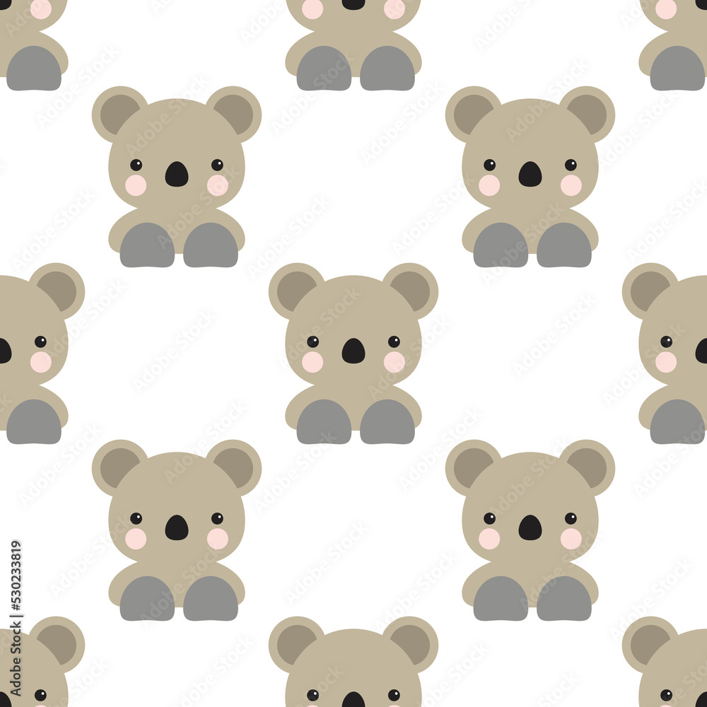 Teddy bear seamless for your design.