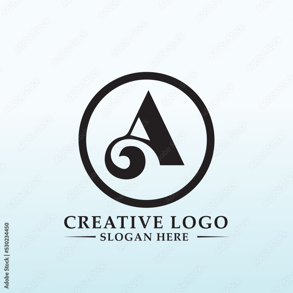 Financial Planner in boutique business logo Financial Planner in boutique business logo