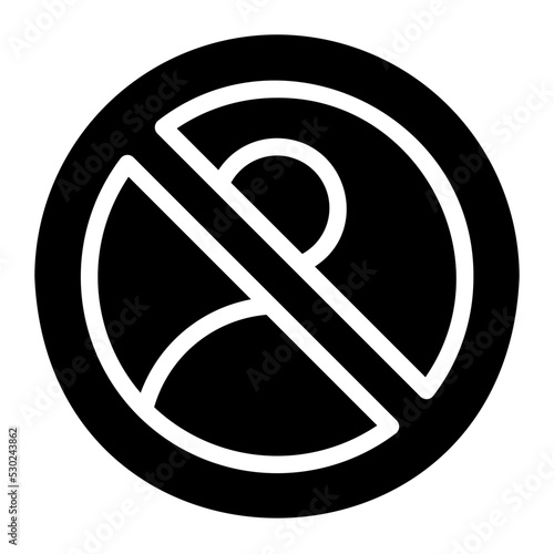 blok user icon