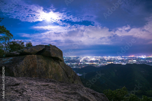 大と夜景