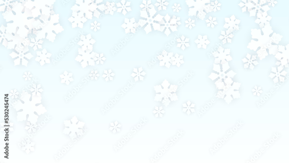 Christmas Vector Background with Falling Snowflakes. Isolated on Red Background. Realistic Snow Sparkle Pattern. Snowfall Overlay Print. Winter Sky. Papercut Snowflakes. Christmas Vector Background with Falling Snowflakes. Isolated on Red Background. Realistic Snow Sparkle Pattern. Snowfall Overlay Print. Winter Sky. Papercut Snowflakes.